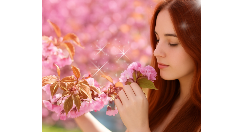 赤系カラー 仕上がり セブン 横手市 美容室